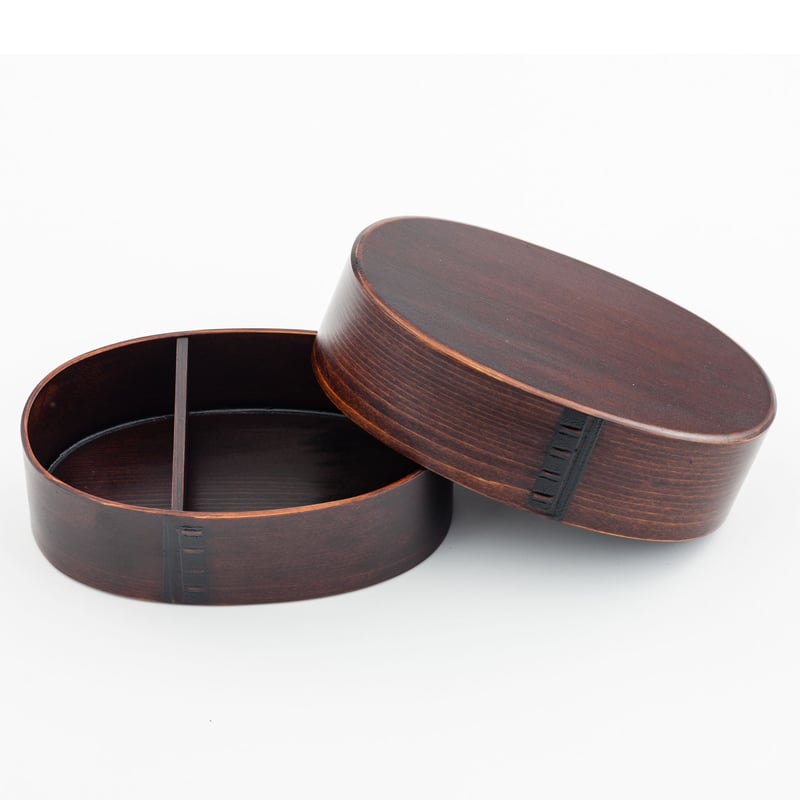 木曽ヒノキ小判メンパ（1段） | 木づかいショップ