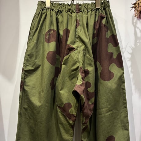 TIGRE BROCANTE （ティグルブロカンテ） Ameba Camo Over String Cargo Pants（アメーバカモオーバーストリングカーゴパンツ）