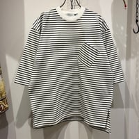 FLISTFIA（フリストフィア） 1/2 Sleeve Side Slit T-Shirts（ハーフスリーブスリットティーシャツ-QS01016)