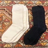 Re:Maglieria (リ・マーリア) Cotton Silk Double Face Socks （コットンシルクダブルフェイスソックス）