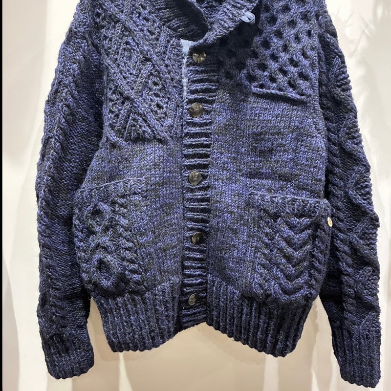 SLOW HANDS（スローハンズ） Aran Crazy/Pattern Shawl Car