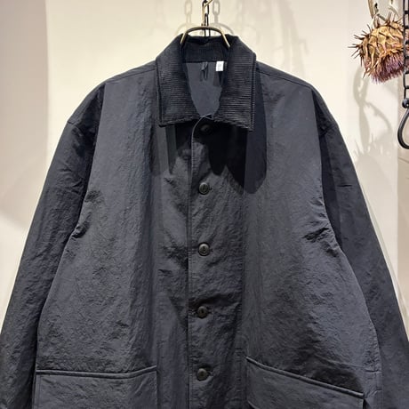CATTA（カッタ） SHIRT COAT LONG-SNOW NOISE TAFFETA (シャツコートロング-スノーノイズタフタ)