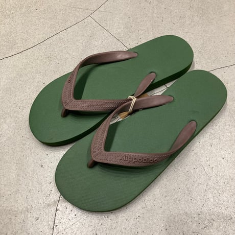 Hippobloo（ヒッポブルー） Natural Rubber Beach Sandal Unisex（天然ゴムビーチサンダル ユニセックス）