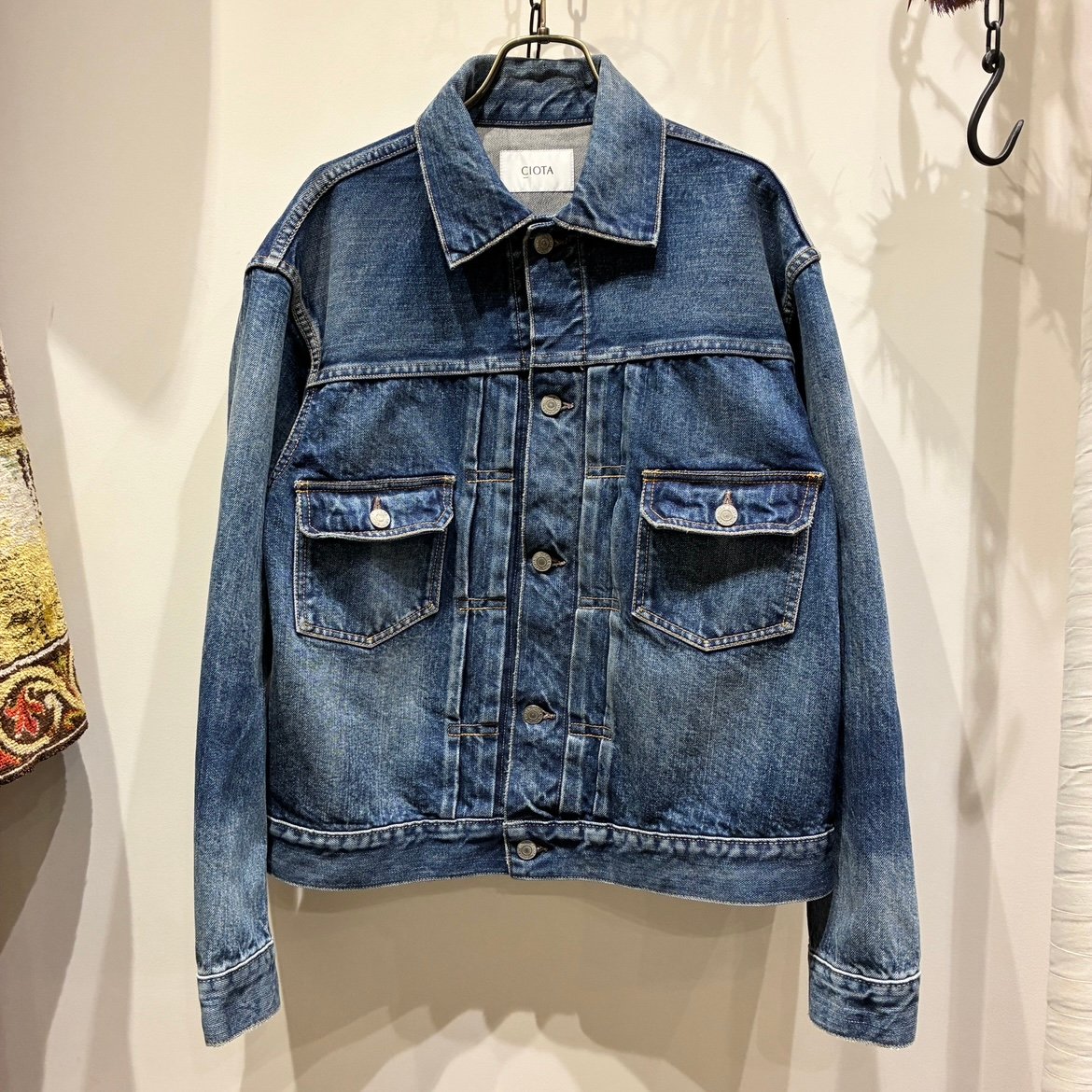 CIOTA（シオタ） New Double Pocket Denim Jacket /Real