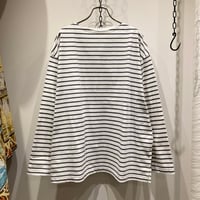 CIOTA（シオタ） Border Long Sleeve Shirt（ボーダーロングスリーブシャツ）