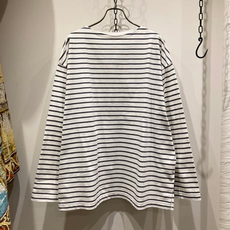 CIOTA（シオタ） Border Long Sleeve Shirt（ボーダーロングスリーブシャツ）