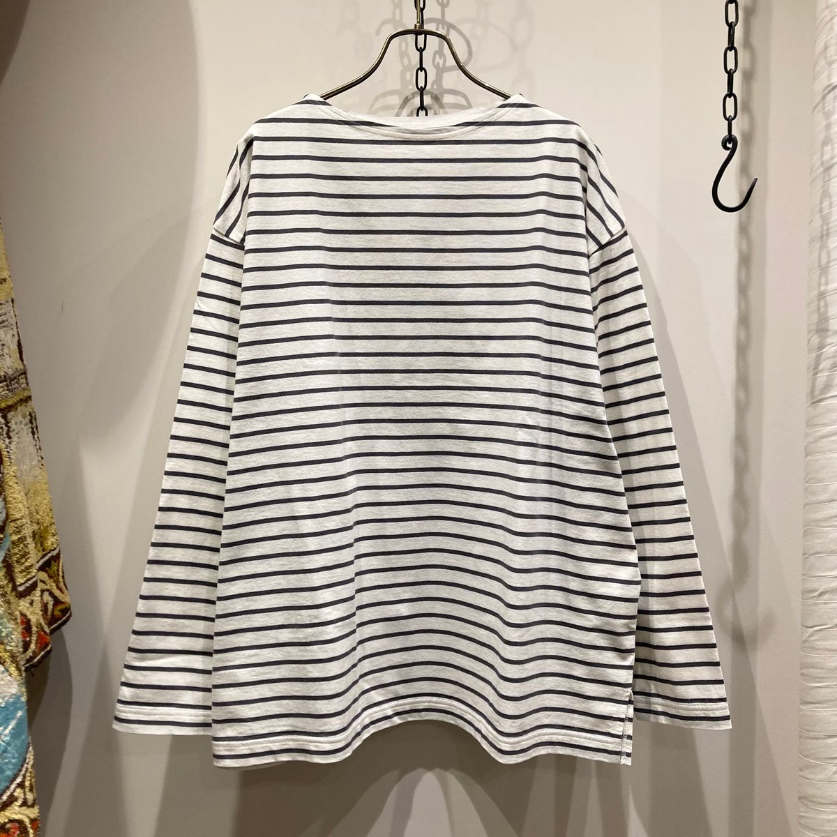 CIOTA（シオタ） Border Long Sleeve Shirt（ボーダーロング