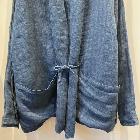BLUE DE COCAGNE（ブルードゥコカーニュ） Linen Kimono Jacket（リネンキモノジャケット）