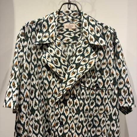 根津洋品店 NEZU YOHIN TEN (ネズヨウヒンテン)  Ethnic Print Vacation Shirts（エスニックプリントバケーションシャツ）