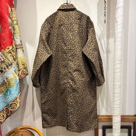 CATTA（カッタ） SHIRT COAT LONG-RIPSTOP LEOPARD (シャツコートロング-リップストップレオパード)
