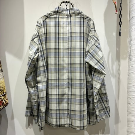 MAATEE&SONS (マーティーアンドサンズ)   折って折ってJACKET HWOOL CECK (MT6103-0012C)