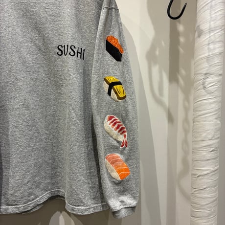 Good On×KOUHEI TERRAI（グッドオン×コウヘイテライ）BEER SUSHI Print-Long Sleeve T（ビアー スシ プリントロングスリーブティ）