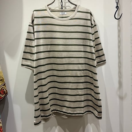 MAATEE&SONS (マーティーアンドサンズ)   SILK S/SLEEVE LOOSE TEE(MT5103-0814)