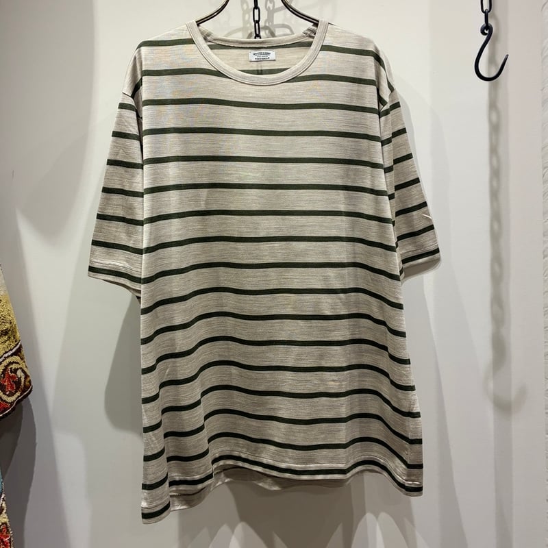 トマト様BS半袖フレンチニッケルBK/サンドb、BSプルG、BSCDニッケルBK MAATEE&SONS (マーティーアンドサンズ) SILK S/SLEEVE LOOSE