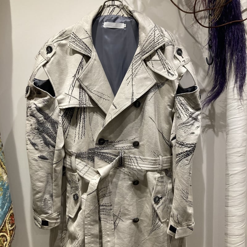 【A MACHINE】エイマシンTrench Coat トレンチコート A MACHINE (エーマシーン）Pharaohs Horse Jacquard Trenc