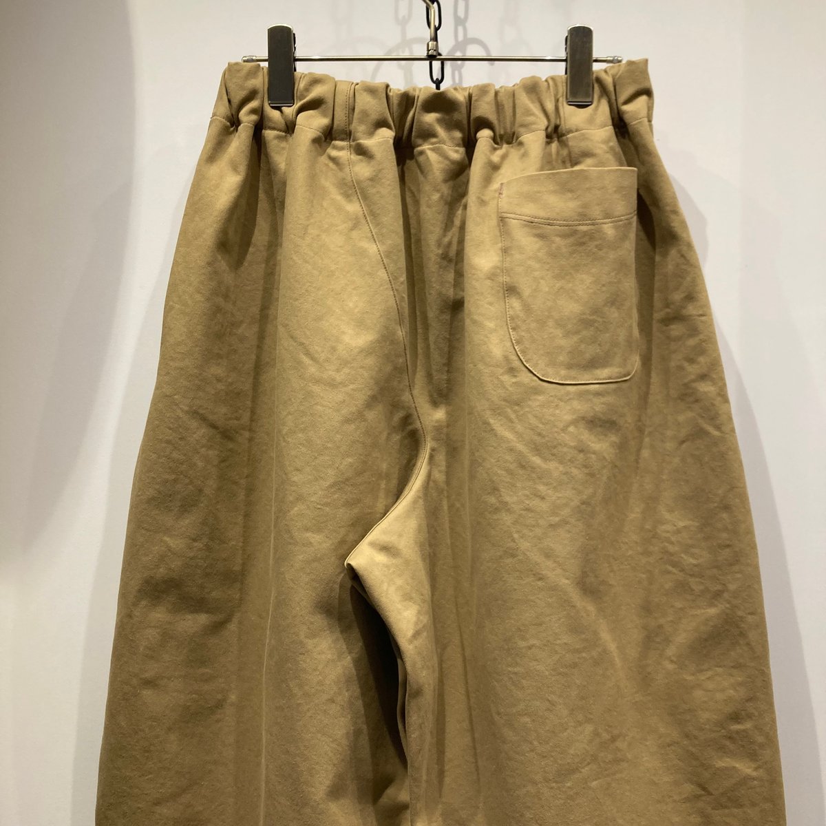 結 -yui-(ゆい）Chino Cloth Planer Easy Pants-Tapere