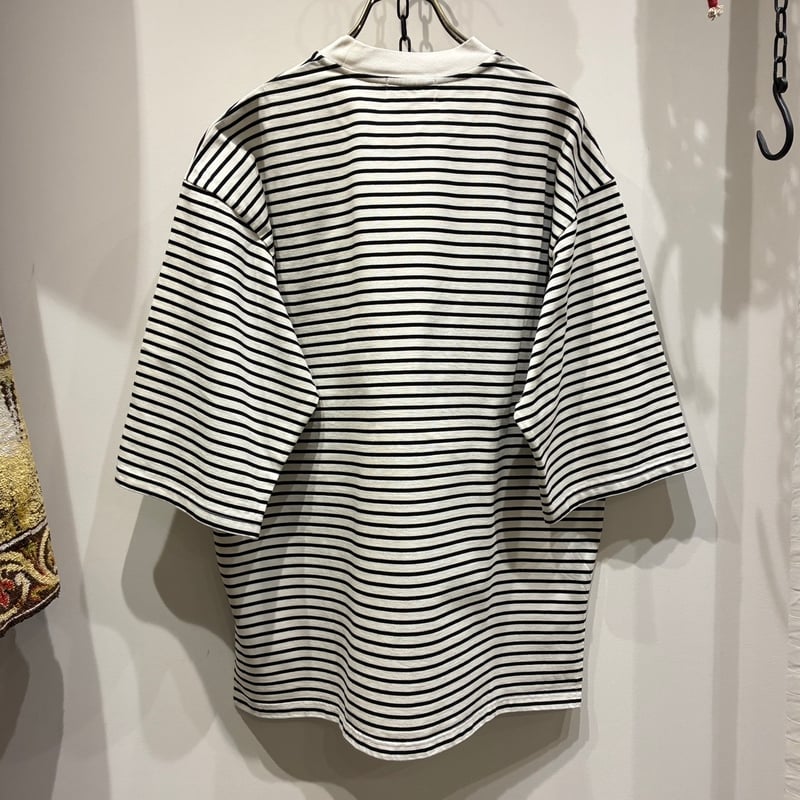 FLISTFIA(フリストフィア) 1/2 Sleeve Side Slit T-Shirts FLISTFIA(フリストフィア) 1/2 Sleeve Side Slit T-Shirts