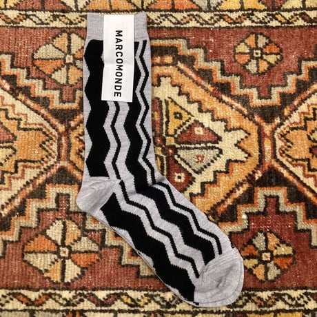 MARCOMONDE（マルコモンド）  M's/L's Belgium pattern 03 Wool Socks（メンズ/レディースベルギーパターン03ウールソックス）