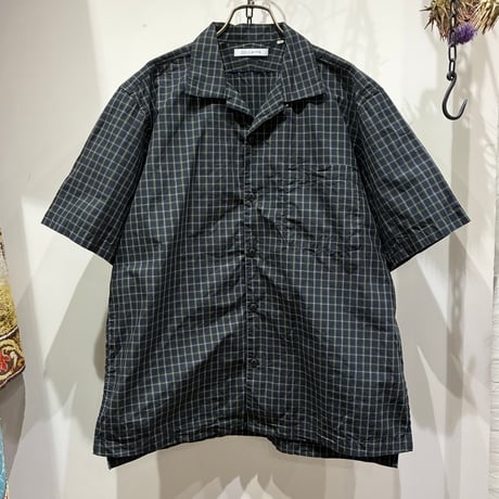 CATTA（カッタ） Open Collar Shirt-British Check(オープンカラーシャツ-ブリティッシュチェック)