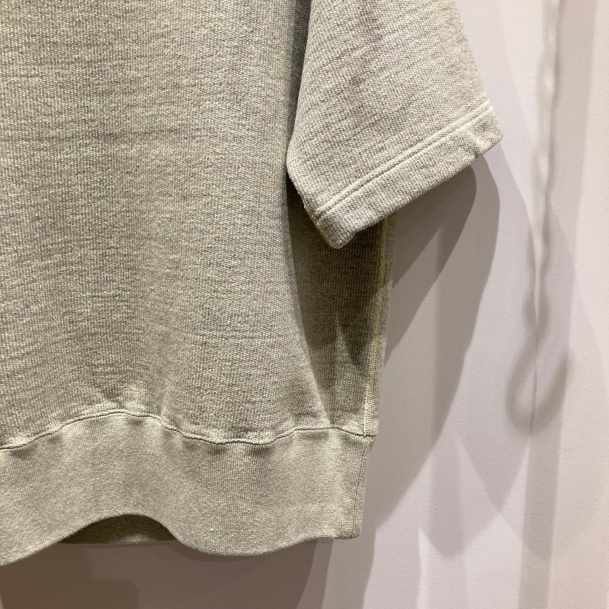 Slopeslow（スロープスロウ） Half Sleeve Sweatshirt（ハーフスリ