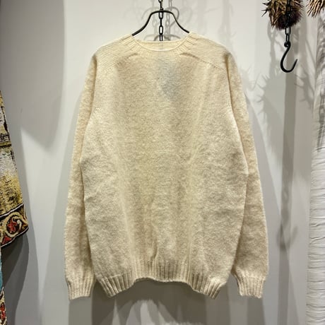 Brick（ブリック） SHETLAND SWEATER CREW PULLOVER/SHAGGY （シェットランドセータークループルオーバー/シャギー）
