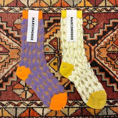 MARCOMONDE（マルコモンド） L's "VENICE" pattern 07 Socks （レディースベニスパターン07ソックス）