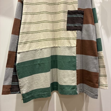 TIGRE BROCANTE （ティグルブロカンテ） Border Mix Venice Beach L/S T （ボーダーミックスベニスビーチロングスリーブT）
