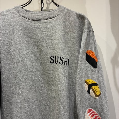 Good On×KOUHEI TERRAI（グッドオン×コウヘイテライ）BEER SUSHI Print-Long Sleeve T（ビアー スシ プリントロングスリーブティ）