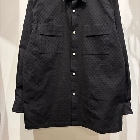 根津洋品店 NEZU YOHIN TEN (ネズヨウヒンテン)  MIDDLE AGE SHIRTS（100809) / ドビー塩縮コットンレギュラーシャツ