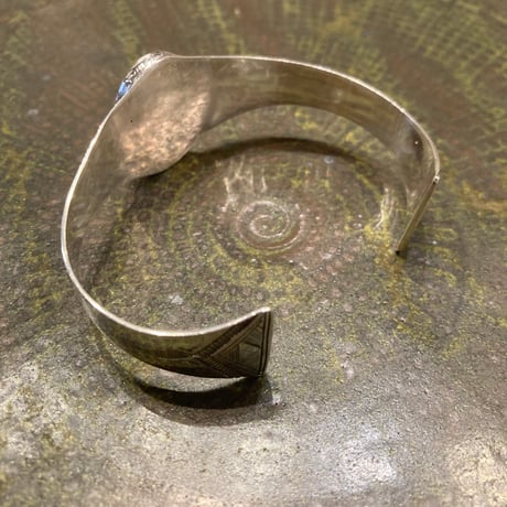 Touareg Silver（トゥアレグ シルバー） bangle 09（silver+black onyx）