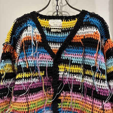 jawandi(ジャワンディ) Reversed Knit Cardigan / Harima（リバースドニットカーディガン/ハリマ）