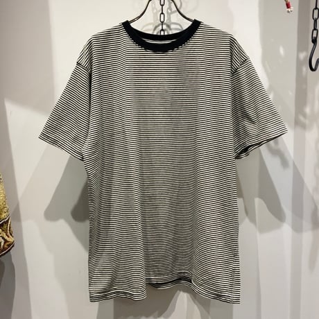 Good On（グッドオン） MINI STRIPE SS CREW TEE（ミニストライプショートスリーブクルーティー）
