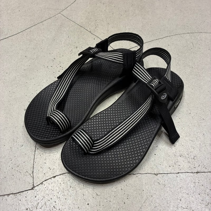 ちゃこ　3box Chaco ZX3 Black/White Three Strap Classic Toe Loop Sport