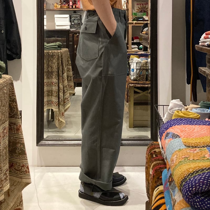 TUKI（ツキ） baker pants（0152）/ 2ply sateen | plain