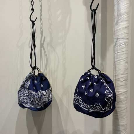 KOUHEI TERRAI （コウヘイテライ） Vintage Bandanna 巾着