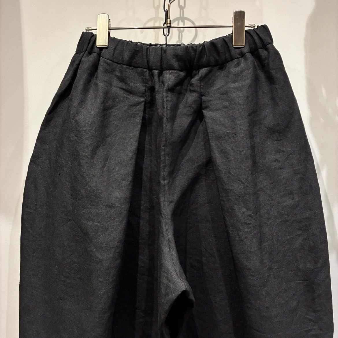 結-yui-(ゆい) WIDE TUCK EASY TROUSERS SULFER DYED 結-yui-(ゆい) WIDE TUCK EASY TROUSERS SULFER DYED