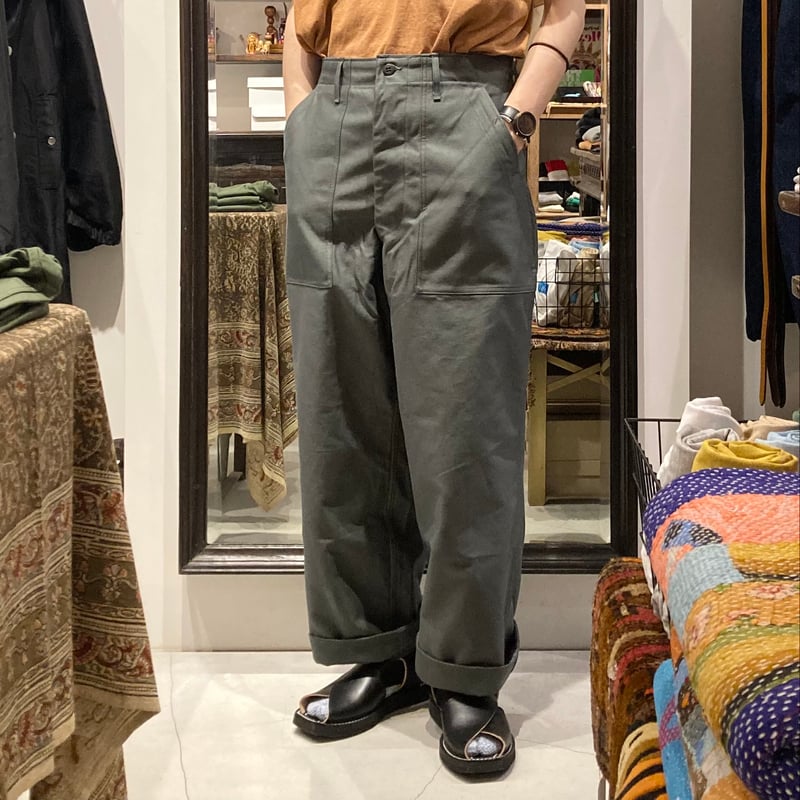 TUKI Baker Pants - 2PLY SATEN - ベイカーパンツ