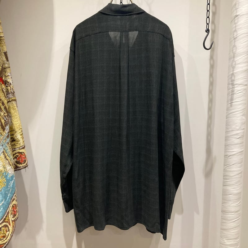 MAATEE&SONS (マーティーアンドサンズ) 強撚RAYON OPEN COLLAR S