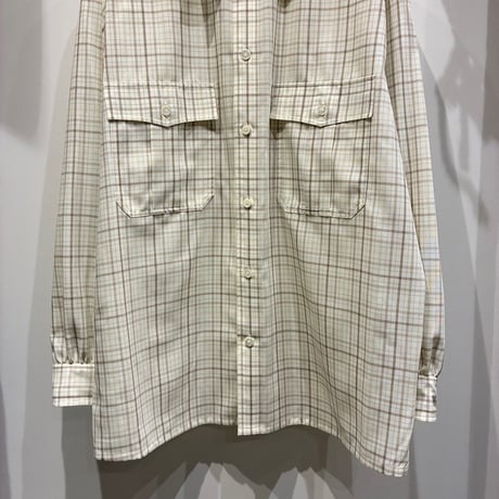 根津洋品店 NEZU YOHIN TEN (ネズヨウヒンテン)  TROPICAL  SHIRTS（100810) / マルチチェックトロピカルシャツ