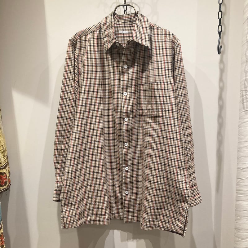 蒼氓/SOWBOW（ソウボウ） 蒼氓シャツ-B / Regular Collar Shirt