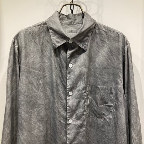 蒼氓/SOWBOW（ソウボウ） 蒼氓シャツ-B Cotton/Silk Regular Collar Shirt﻿