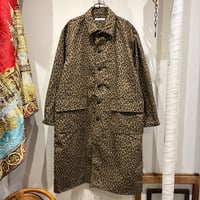 CATTA（カッタ） SHIRT COAT LONG-RIPSTOP LEOPARD (シャツコートロング-リップストップレオパード)