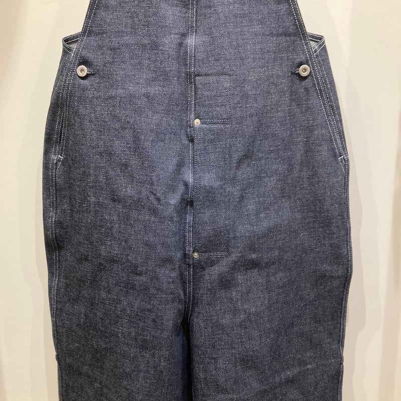 TUKI 0054 TYPE2 INDIGOツキ TUKI #0054 【TYPE2 SALOPETTE】INDIGO DENIM – Eckepunkt