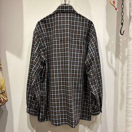 根津洋品店 NEZU YOHIN TEN (ネズヨウヒンテン)  TROPICAL  SHIRTS（100810) / マルチチェックトロピカルシャツ