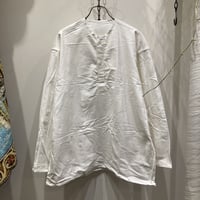 Military Sleeping Henry-neck Shirt （ミリタリースリーピングヘンリーネックシャツ）
