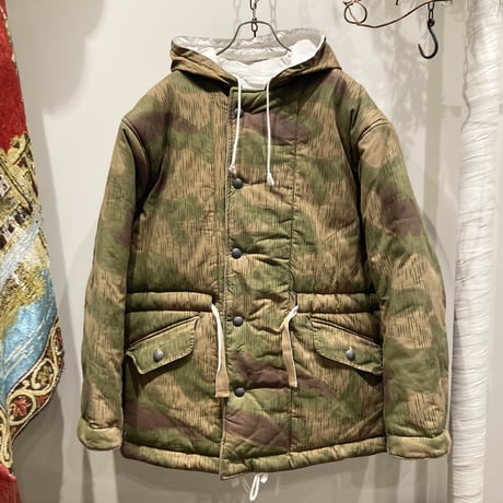 80〜90’s German Army Reversible Parker Rain Drop Camo  （80〜90’sジャーマンアーミーリバーシブルパーカーレインドロップカモ）
