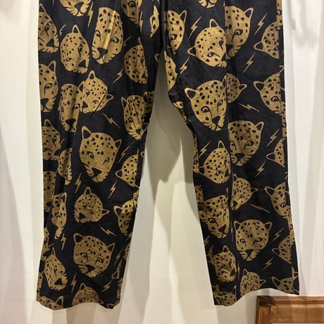 jawandi(ジャワンディ) Santai pants Batik / Leo Face （サンタイパンツバティック/レオフェイス）