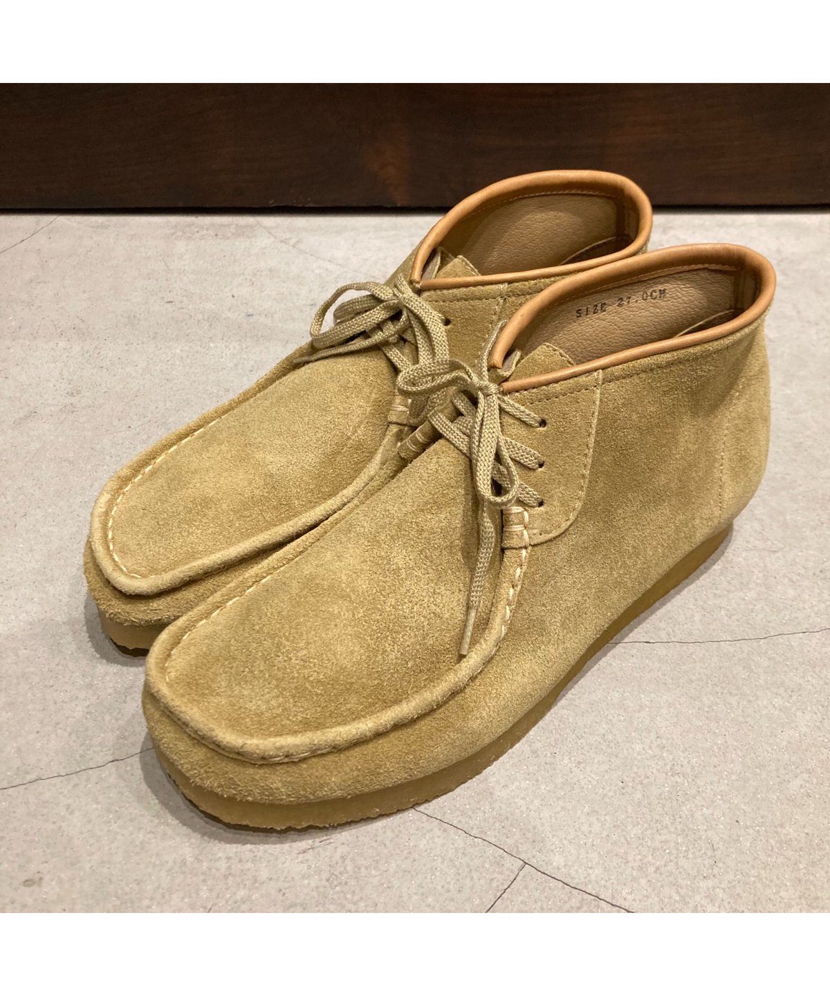 STOCK:NO(ストックナンバー)MB1801 / BEIGE 3HOLE MOCCASIN STOCK:NO(ストックナンバー)MB1801 / BEIGE 3HOLE MOCCASIN
