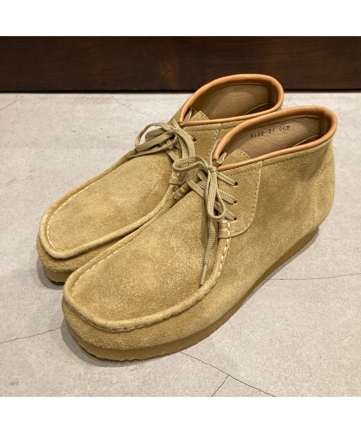 未使用 STOCK :NO MOCCASIN SHOES モカシン シューズ-