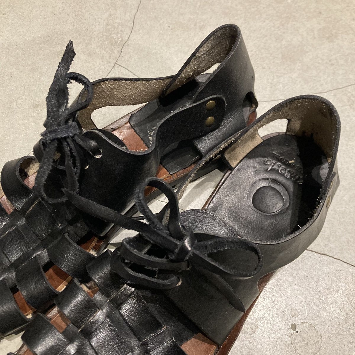 caboclo サンダル 41 CABOCLO （カボクロ) Leather Sandal SALVADOR （レザーサンダル